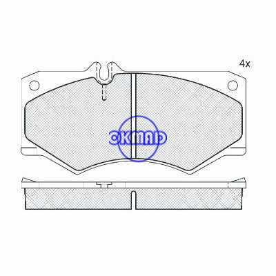 메르세데스 벤츠 G550 브레이크 패드 FMSI:D1580-8792,OEM:005 420 98 20,F1580